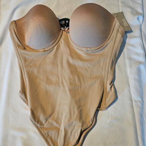 Va Bien NWT beige low back shapewear 34B - Picture 1 of 7
